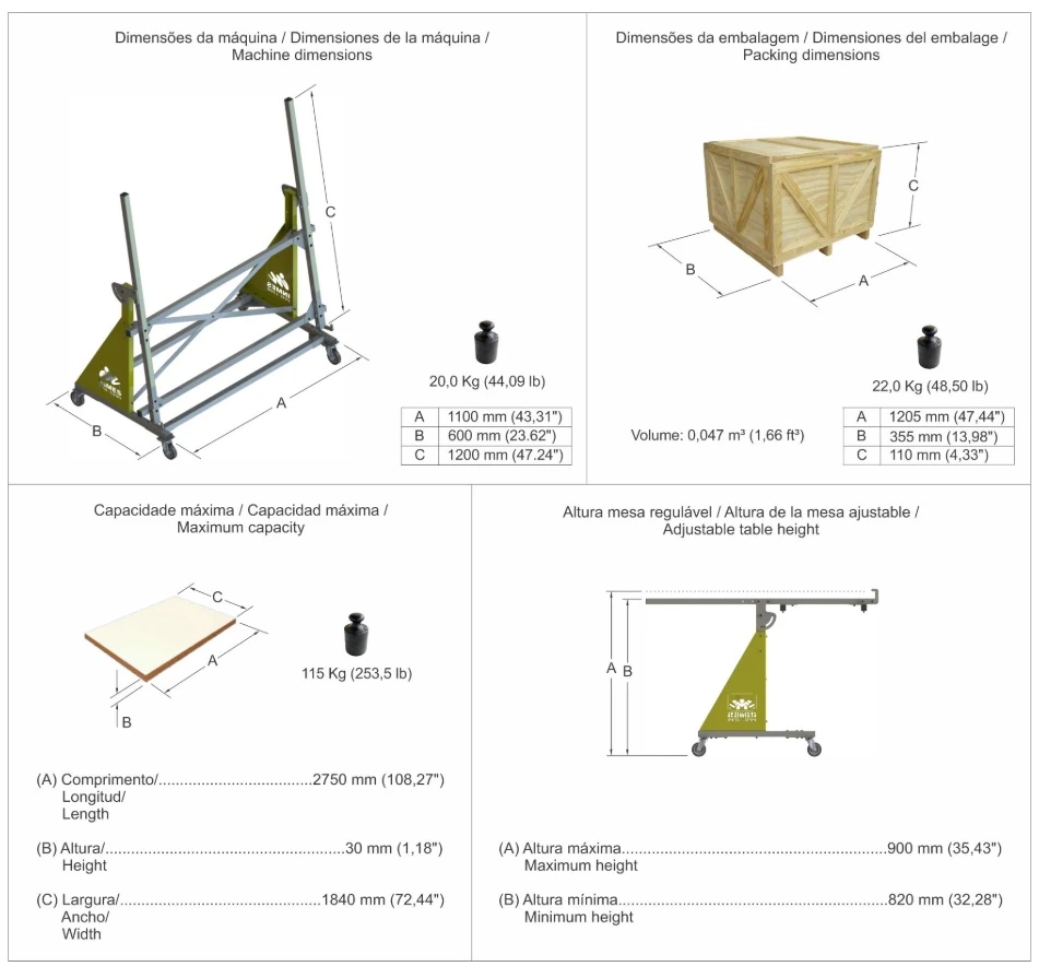 Especificaciones Técnicas Image